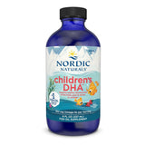 Nordic Naturals botella frontal mostrando etiqueta clara y beneficio de omega‑3