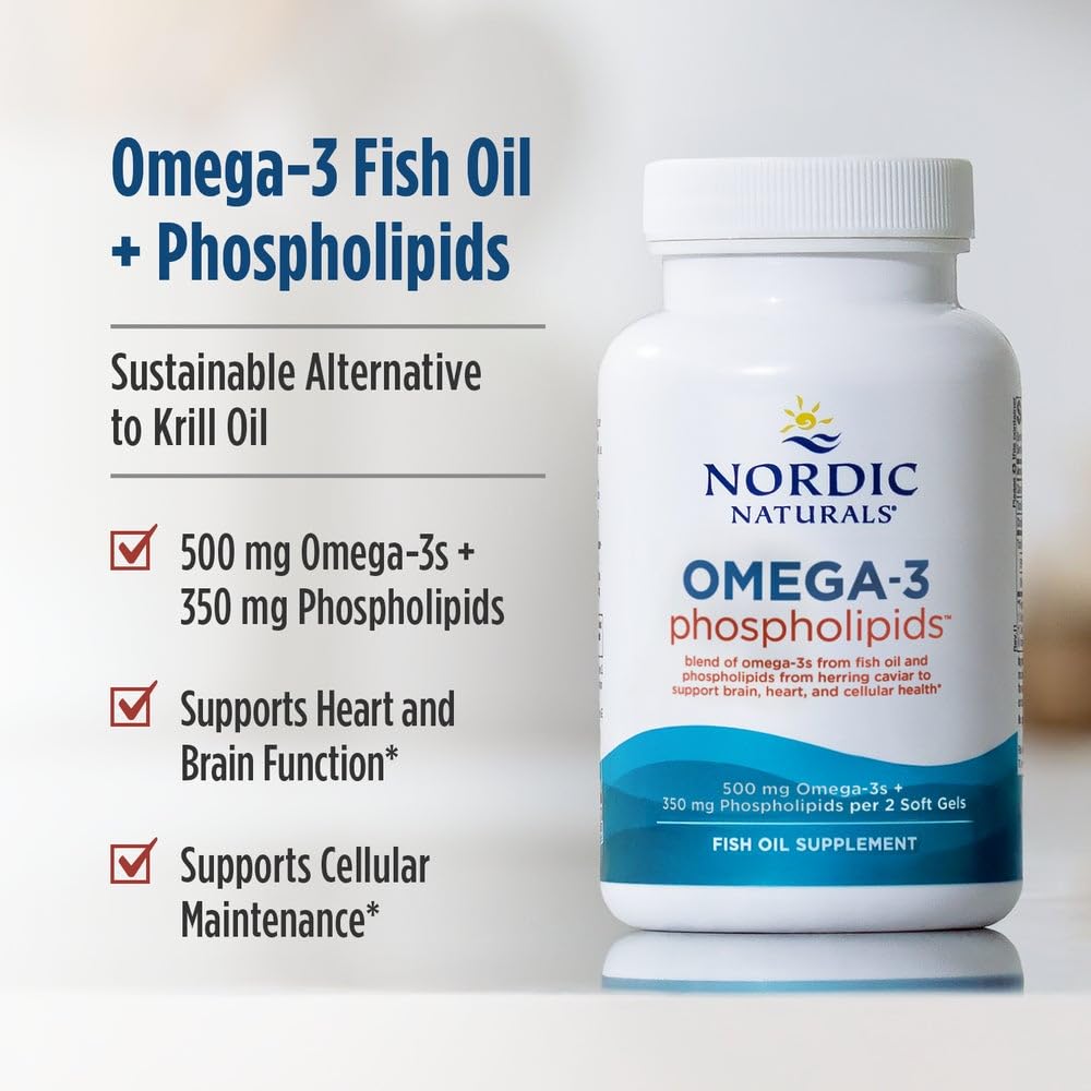 Nordic Naturals detalle de etiqueta con información de composición y pureza