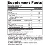 Nordic Naturals primer plano de textura gomita para sabor y solidez