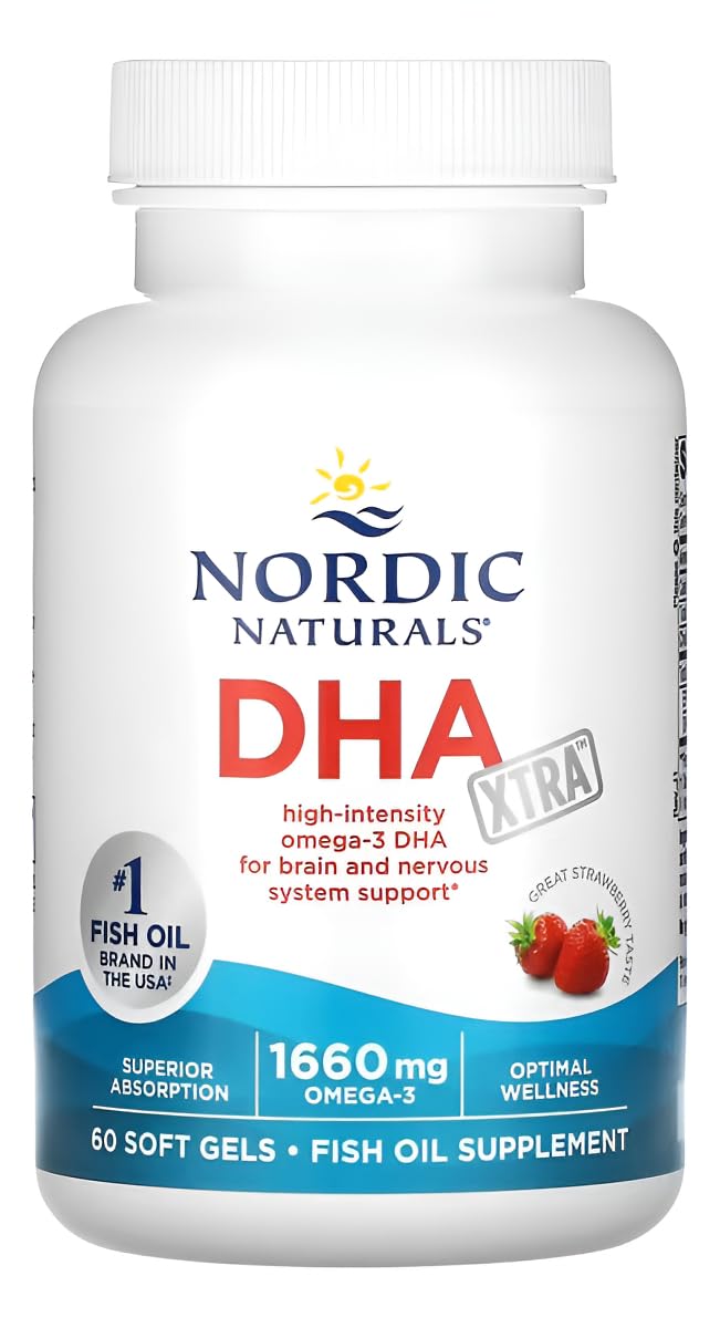 Nordic Naturals etiqueta con información de ingredientes y pruebas