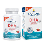 Nordic Naturals frasco frontal mostrando 90 cápsulas y beneficio de alta concentración