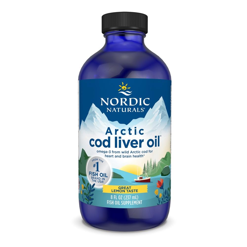 Nordic Naturals frasco frontal mostrando la marca y beneficios, confianza y pureza
