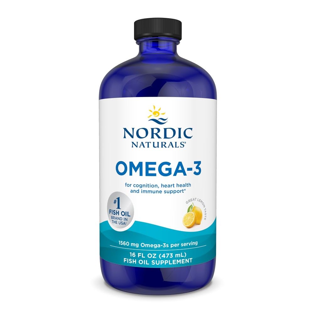 Nordic Naturals frente de la botella mostrando presentación y beneficio de pureza