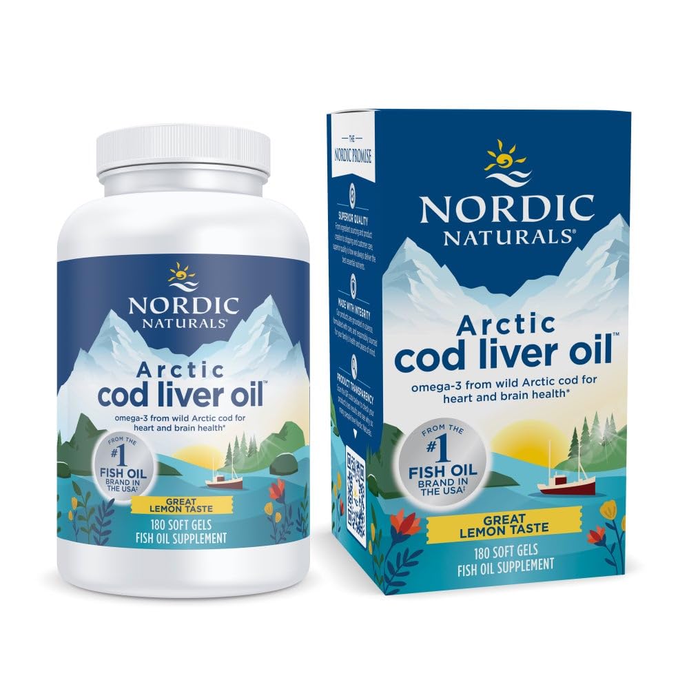 Nordic Naturals frente del envase que muestra el sabor limón y beneficios