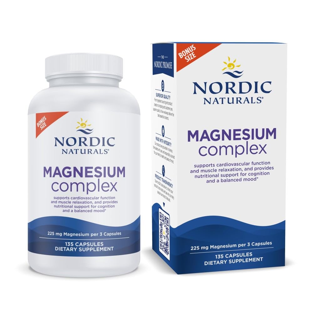 Nordic Naturals frasco frontal mostrando diseño y cantidad de cápsulas