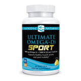 Nordic Naturals empaque frontal mostrando 60 cápsulas y sello NSF
