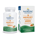 Nordic Naturals frasco frontal mostrando Memory Support, claridad cognitiva