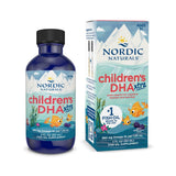 Nordic Naturals frontal del envase Children’s DHA Xtra con beneficio de aporte concentrado
