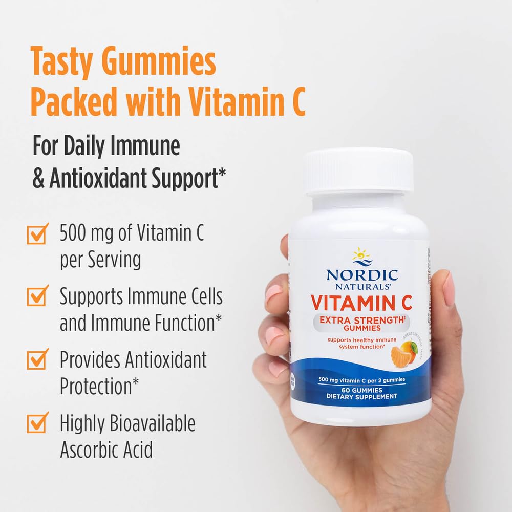 Nordic Naturals gominolas junto a moneda para comparar tamaño y portabilidad