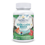 Nordic Naturals empaque frontal de Kids Calm con información y beneficios visibles