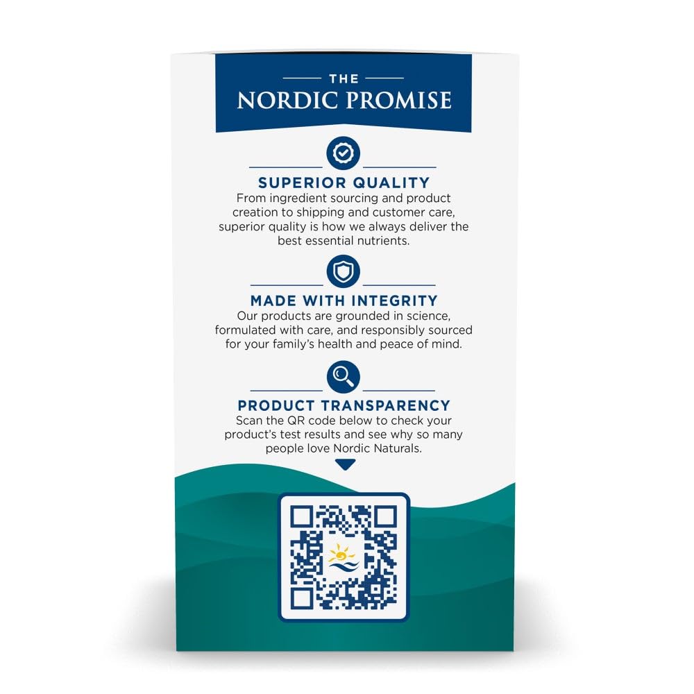 Nordic Naturals producto en mesa de desayuno transmitiendo bienestar