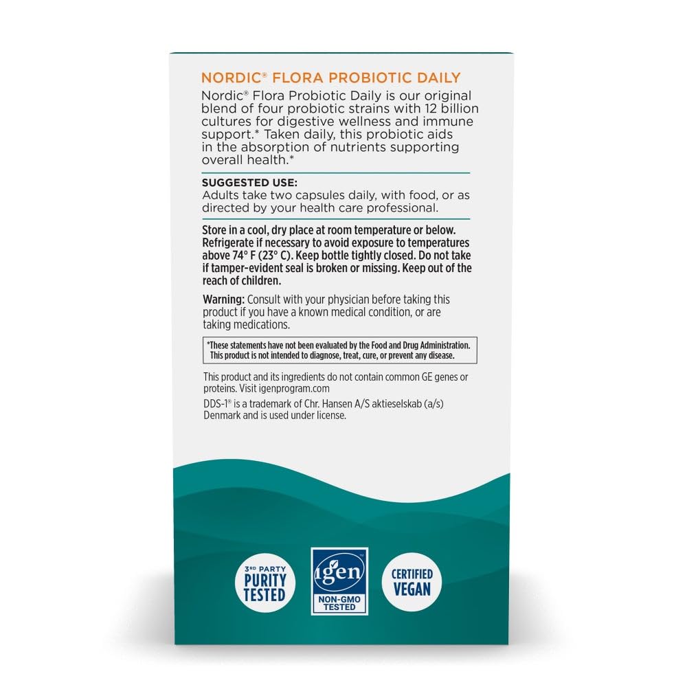 Nordic Naturals detalle de la lista de ingredientes y certificaciones