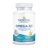 Cápsula en mano para comparar tamaño Nordic Naturals, control de porciones