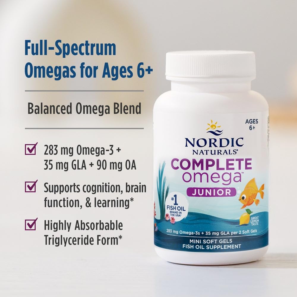 Nordic Naturals perlas en mano para comparar tamaño y facilidad de tragar