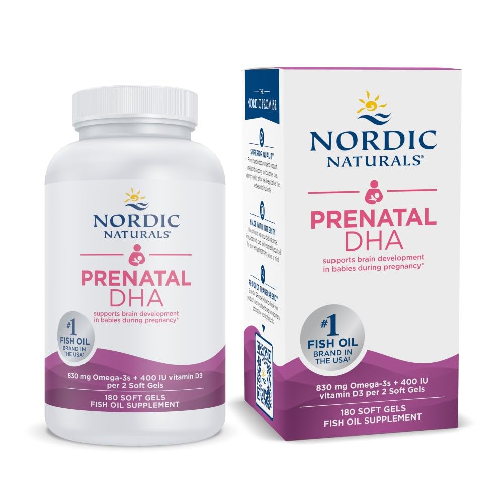 Nordic Naturals frasco frontal mostrando etiqueta clara y beneficios
