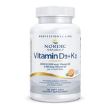 Nordic Naturals frasco delante mostrando 60 cápsulas y beneficios claros