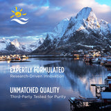 Nordic Naturals etiqueta enfocada en ingredientes para transparencia y confianza