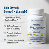 Nordic Naturals proomega-d aceite de pescado claro destaca pureza y absorción