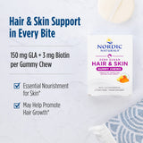 Nordic Naturals sobre individual en mano para portabilidad y frescura