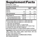 Nordic Naturals sobre individual sellado listo para llevar y conservar frescura