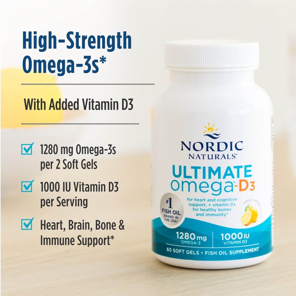 Nordic Naturals textura del aceite de pescado limón, visual que sugiere frescura y sabor