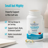 Nordic Naturals detalle de textura de la cápsula resaltando pureza
