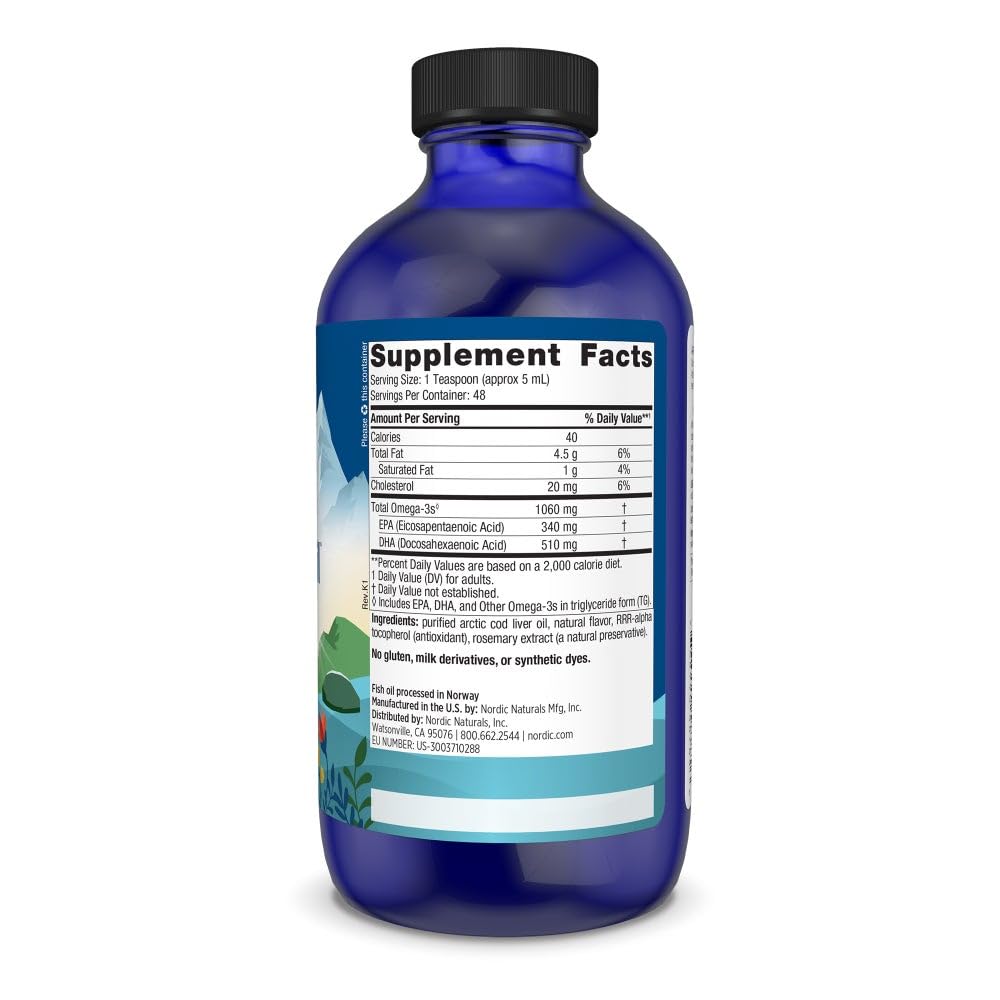 Nordic Naturals gota de aceite en primer plano, textura clara y fácil absorción