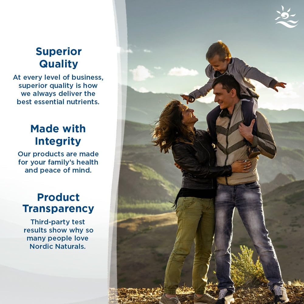 Nordic Naturals comparación de tamaño de cápsula para referencia