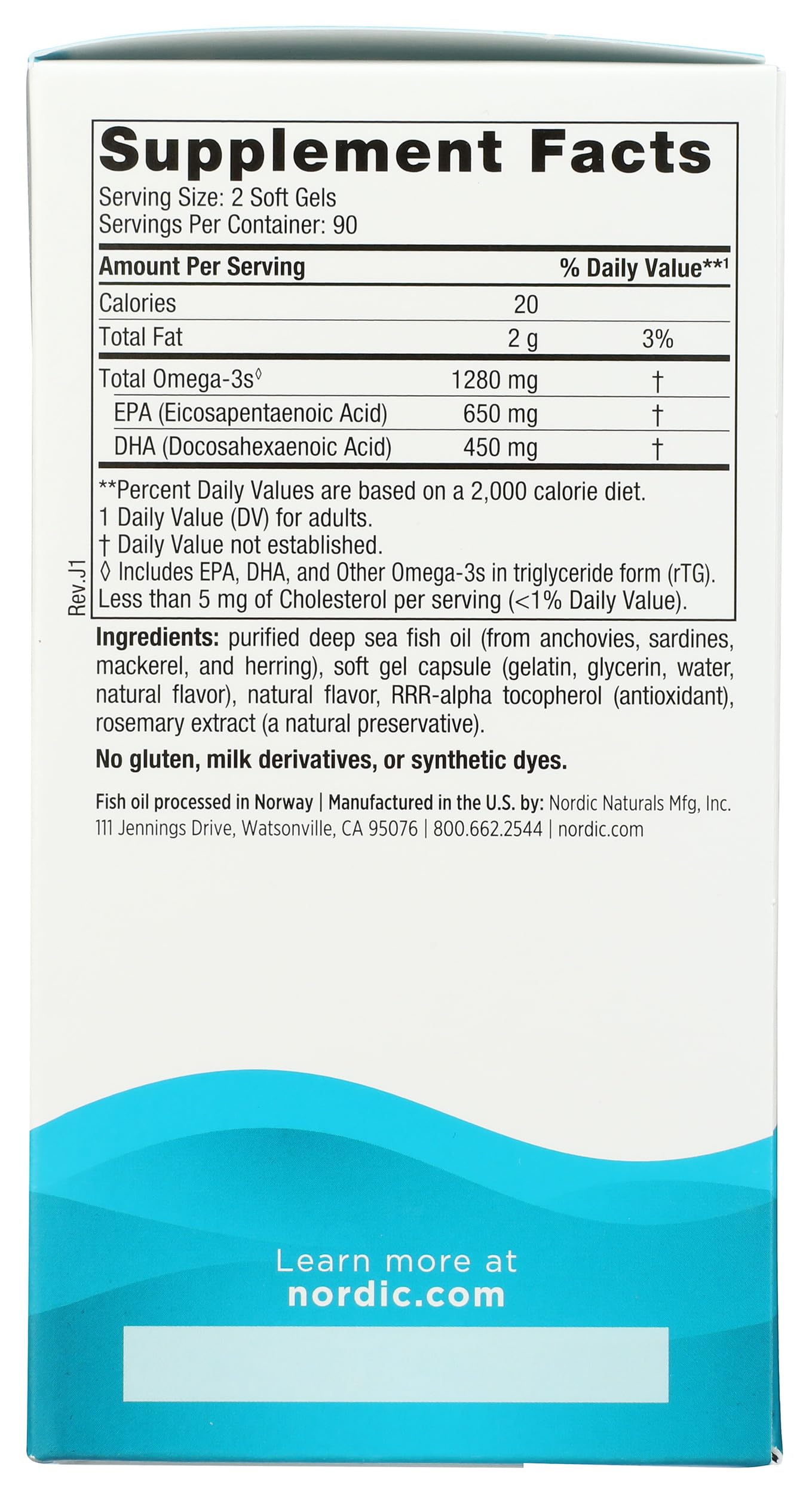 Nordic Naturals persona tomando cápsula con vaso de agua para conveniencia