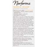 Norforms supositorio textura cercana que sugiere inserción cómoda y control de olor