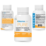 NormaLyte cápsula en mano indicando tamaño y portabilidad
