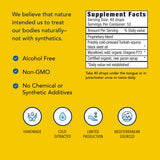 NORTH AMERICAN HERB & SPICE gotas sublinguales demostrando administración rápida