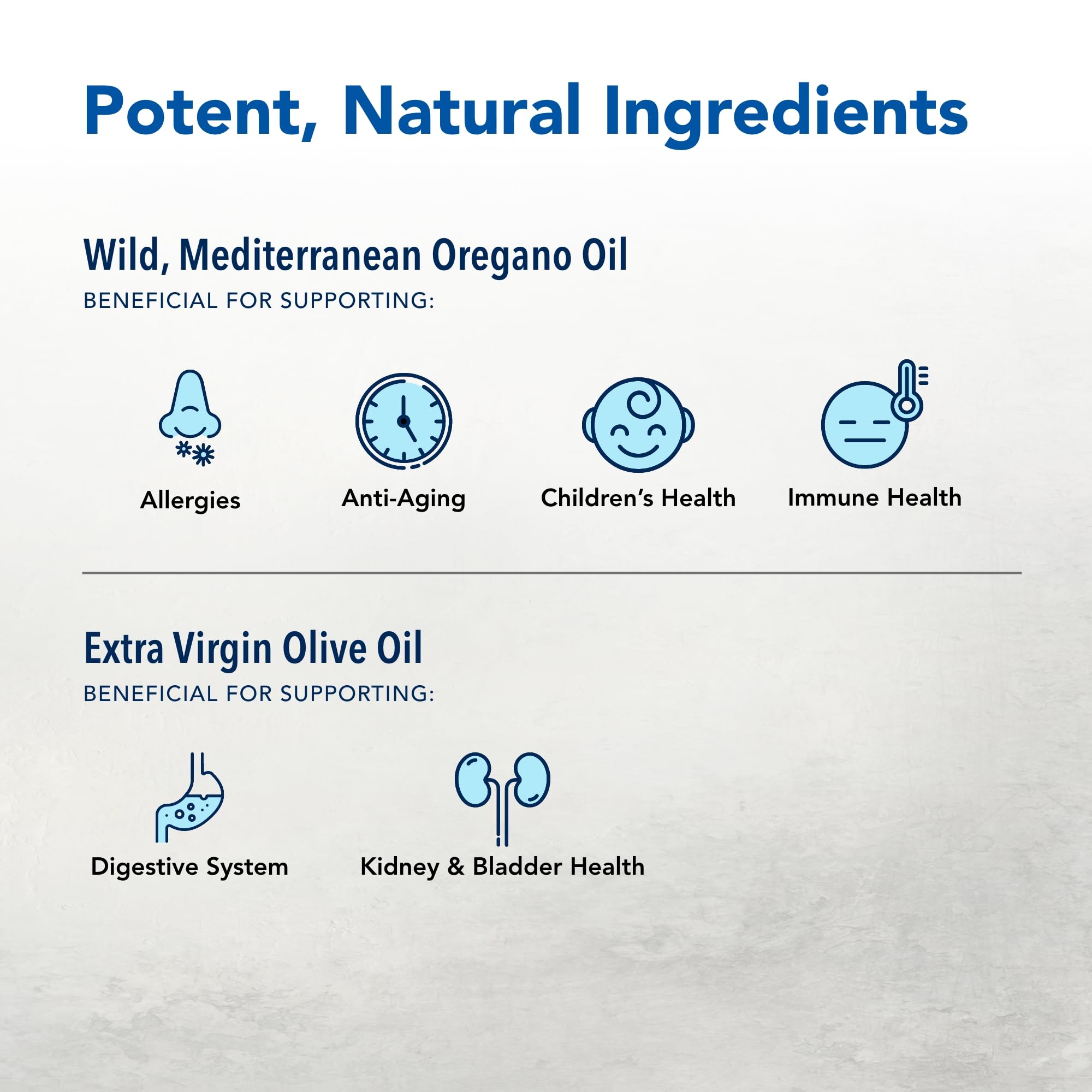 NORTH AMERICAN HERB & SPICE detalle de etiqueta con ingredientes orgánicos y beneficios