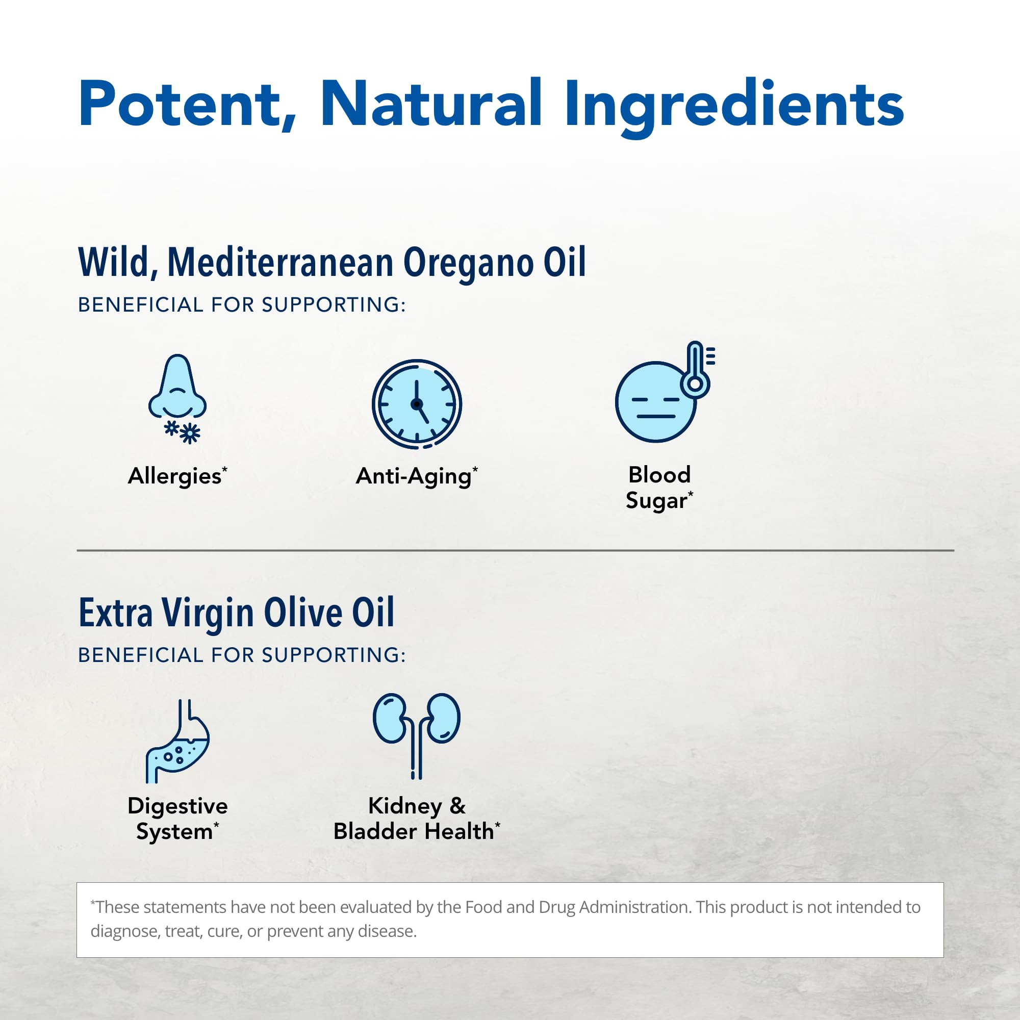 NORTH AMERICAN HERB & SPICE etiqueta detallada con ingredientes claros y procedencia