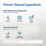 NORTH AMERICAN HERB & SPICE gota de aceite mostrando textura y pureza