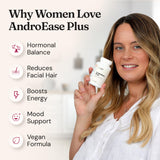 Nourished AndroEase Plus sello GMP certifica calidad y pruebas de terceros