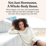 Nourished AndroEase Plus etiqueta con ingredientes claros para decisiones informadas