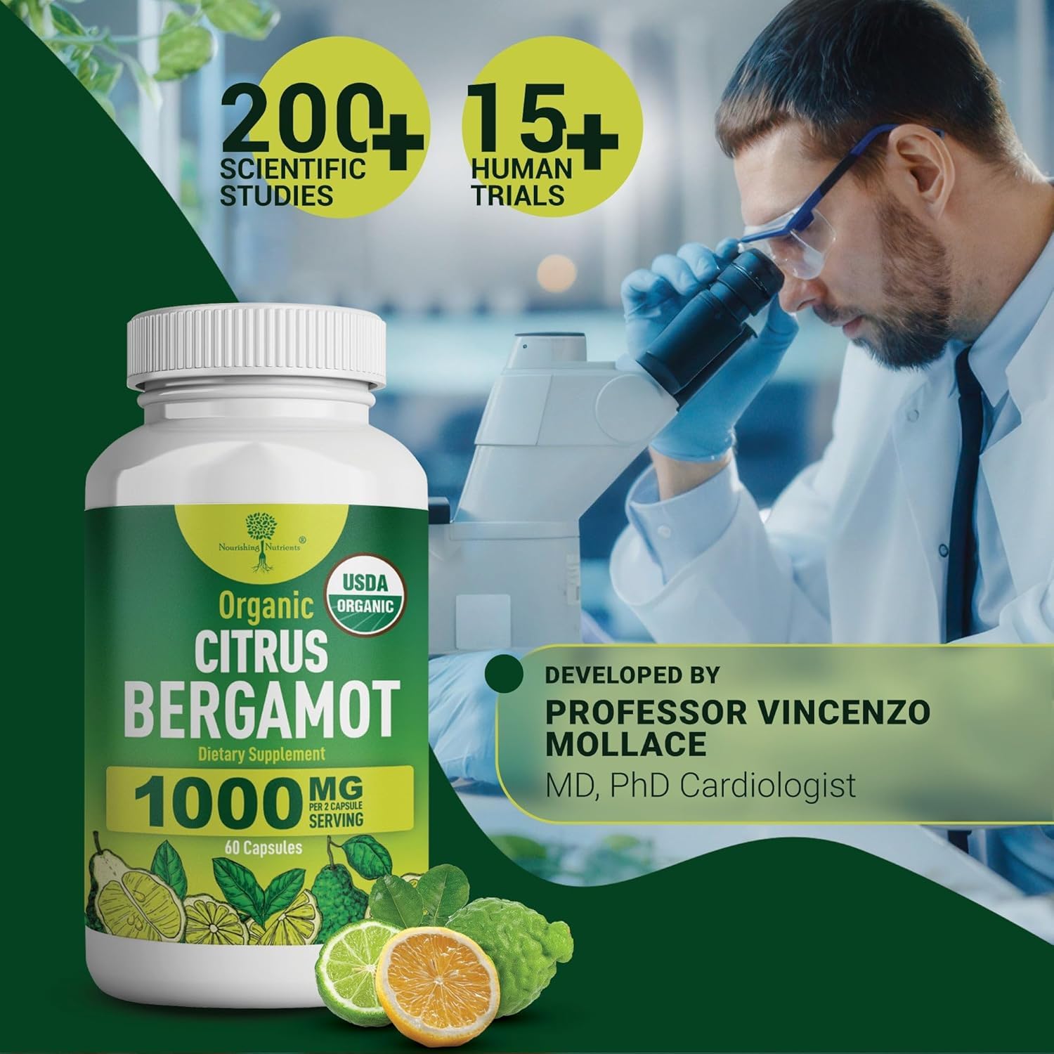 Nourishing Nutrients detalle de etiqueta con concentración de polifenoles