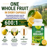 Nourishing Nutrients frutas de bergamota italiana para origen y autenticidad
