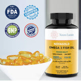 Nova Lucia etiqueta con ingredientes y concentración EPA DHA verificada