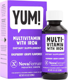 NovaFerrum Yum frontal del envase mostrando sabor y 120 porciones