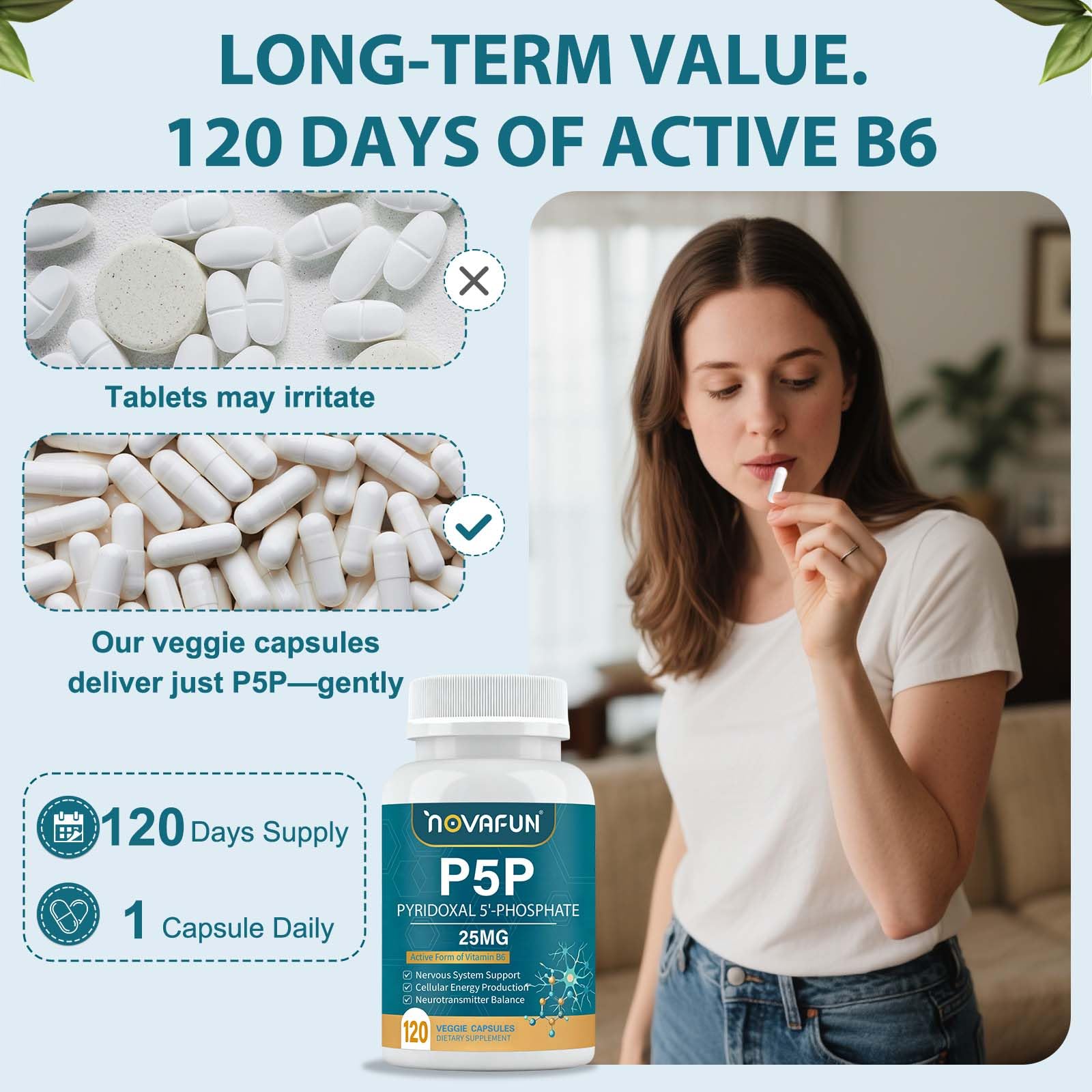 Novafun sello cGMP certificando calidad y pruebas de pureza