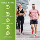 Novafun etiqueta nutricional enfocada en citrato de potasio y pureza del producto