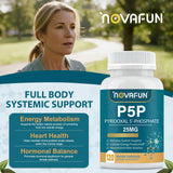 Novafun persona tomando cápsula ilustra uso diario sencillo y cómodo