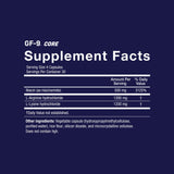 Novex Biotech GF-9 Core en ambiente de entrenamiento que sugiere recuperación