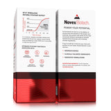 Novex Biotech GF-9 etiqueta nutricional mostrando ingredientes y transparencia