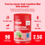Novomins Nutrition etiqueta de ingredientes indicando pureza y certificación GMP