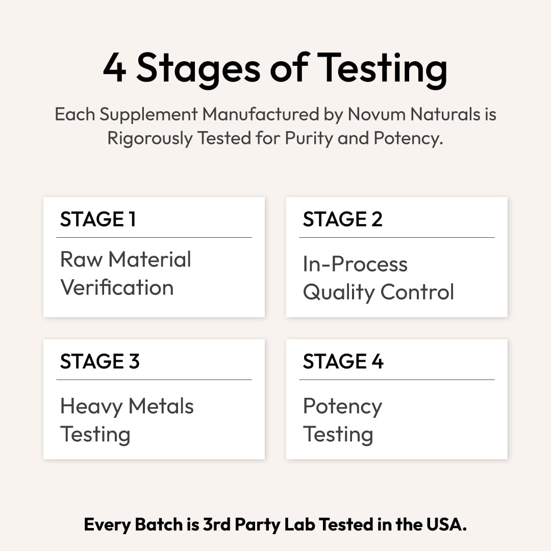 Novum Naturals producto en mano para apreciar tamaño y dosificación