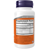 NOW Foods cápsula vegetal en primer plano resaltando concentración 200 mg