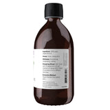 Etiqueta NOW Aceite de menta con información de pureza y destilación visible